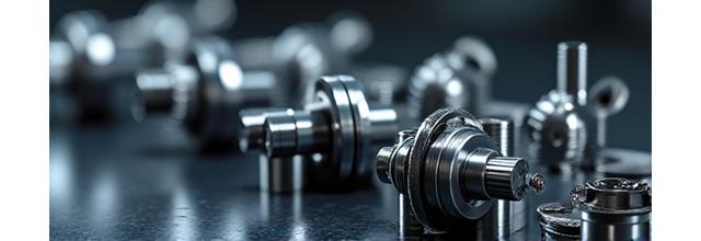 特殊産業機器の金属部品