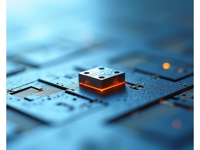 半導体製造装置内で使用される微細な金属部品、クリーンルーム環境で精度が重要